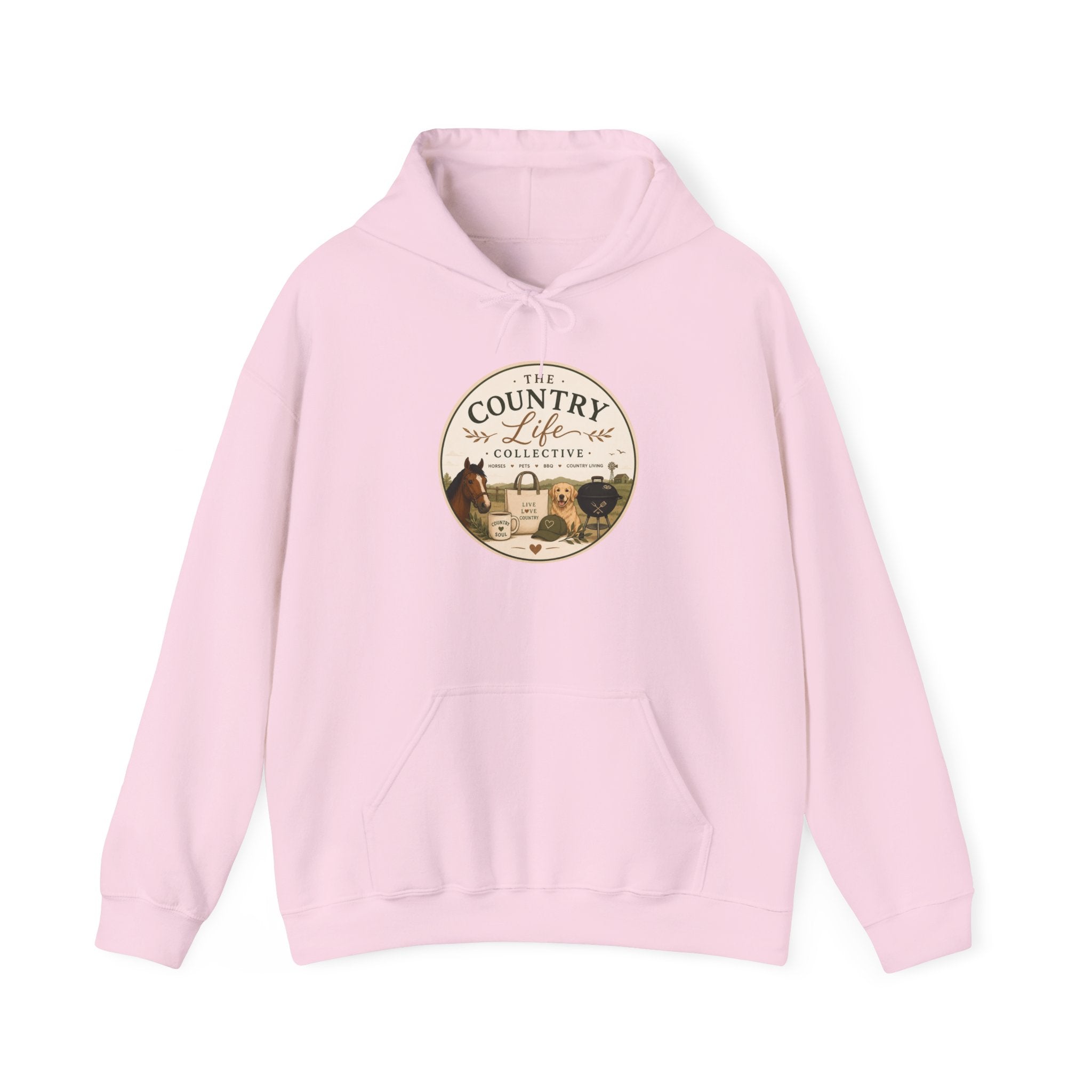 Country Life Hoodie — The Country Life Collective Vintage Farm Graphic Hoodie