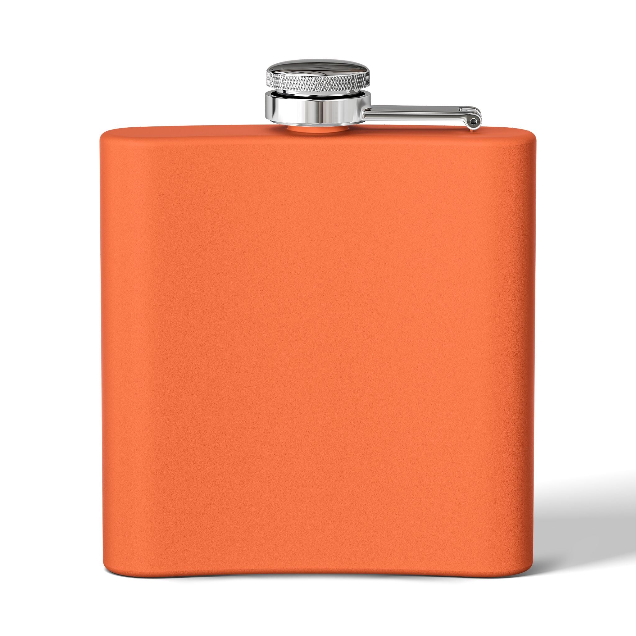 Cowboy Fuel 6oz Stainless Steel Flask – Western Hat & Pistols Rustic Hip Flask