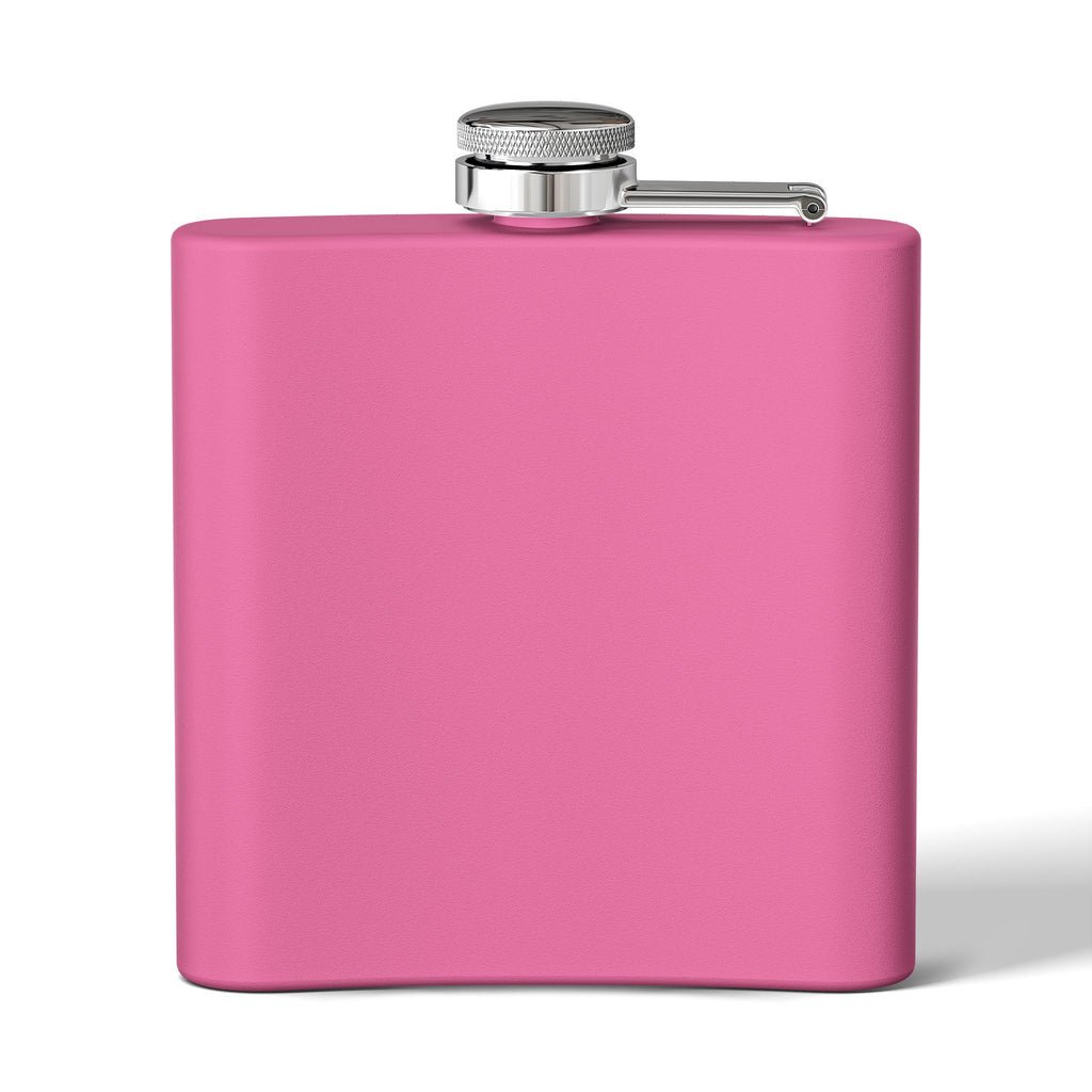 Cowboy Fuel 6oz Stainless Steel Flask – Western Hat & Pistols Rustic Hip Flask