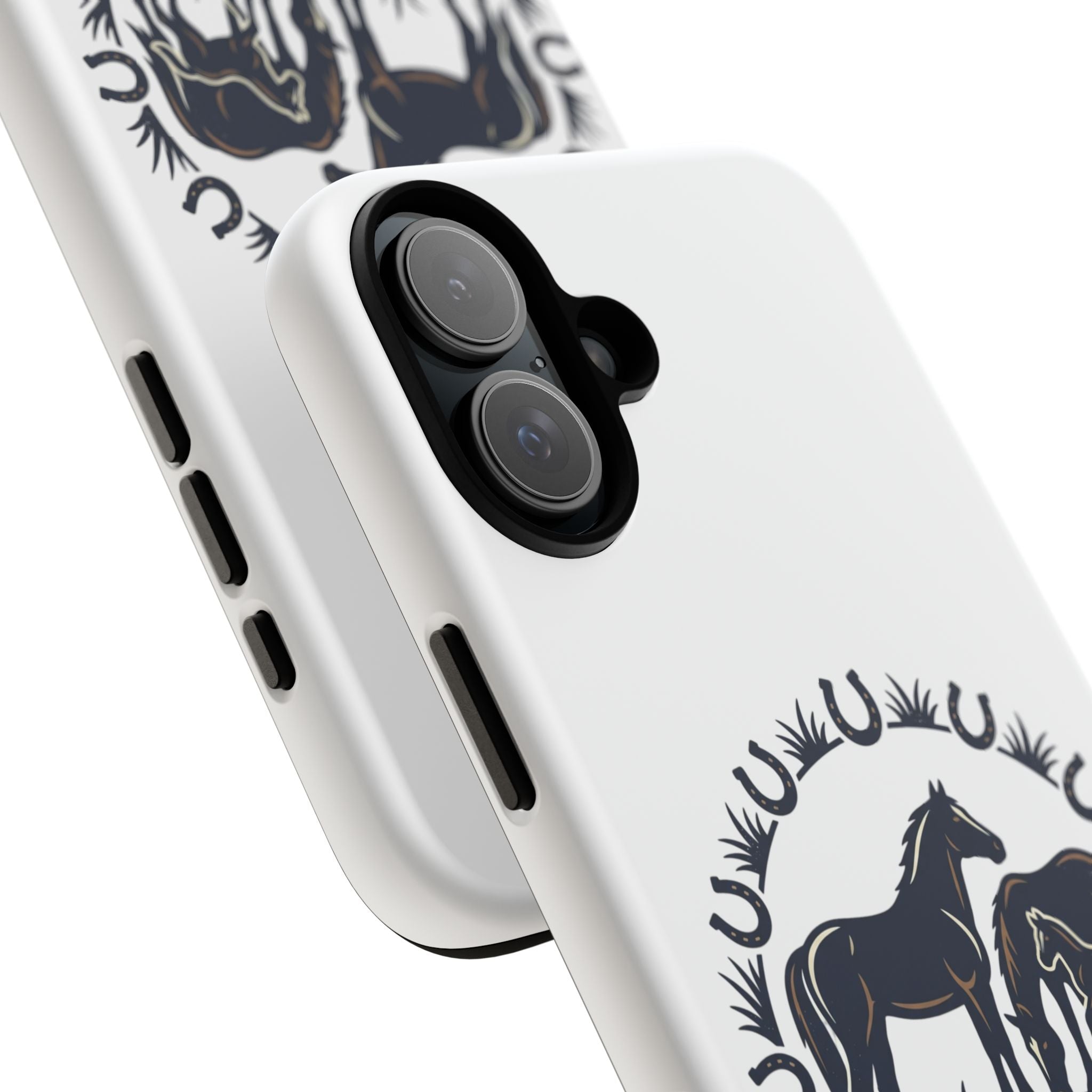 Horse Lover Phone Case — "Home Is Where The Horses Are" Tough Protective Case