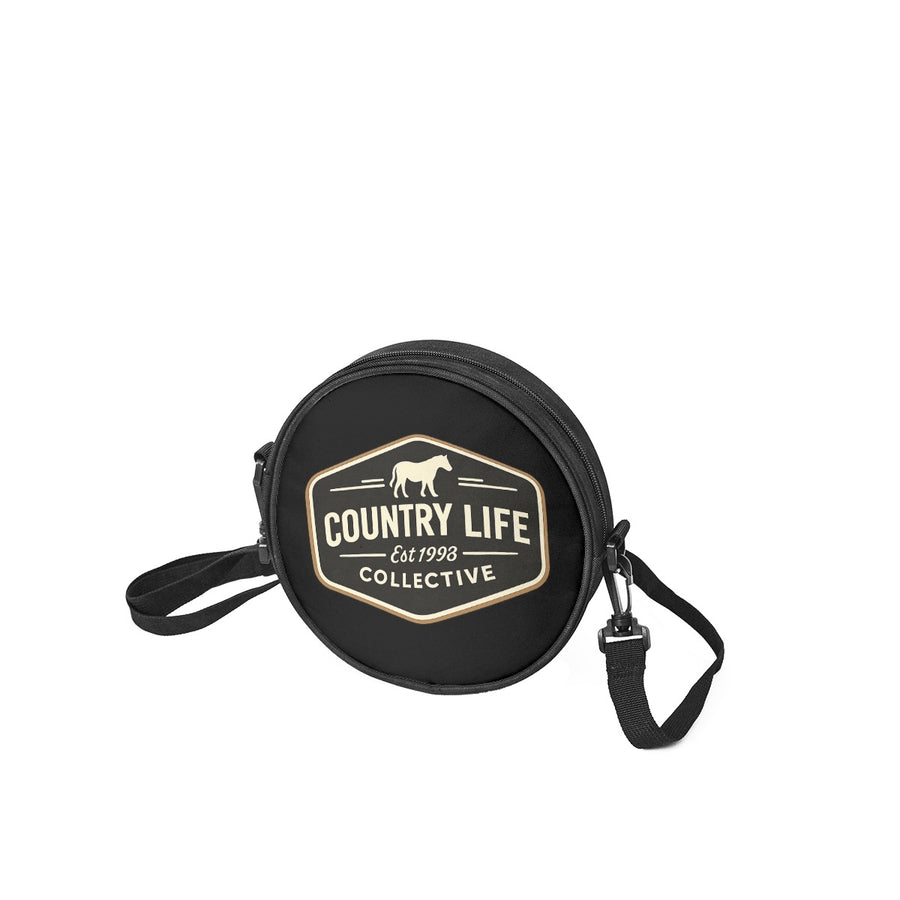 Round Satchel Bag