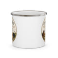 Enamel Camping Mug — The Country Life Collective Graphic Mug (Horse & Dog, Rustic Outdoor Coffee Cup)