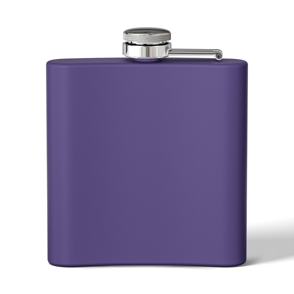 Cowboy Fuel 6oz Stainless Steel Flask – Western Hat & Pistols Rustic Hip Flask