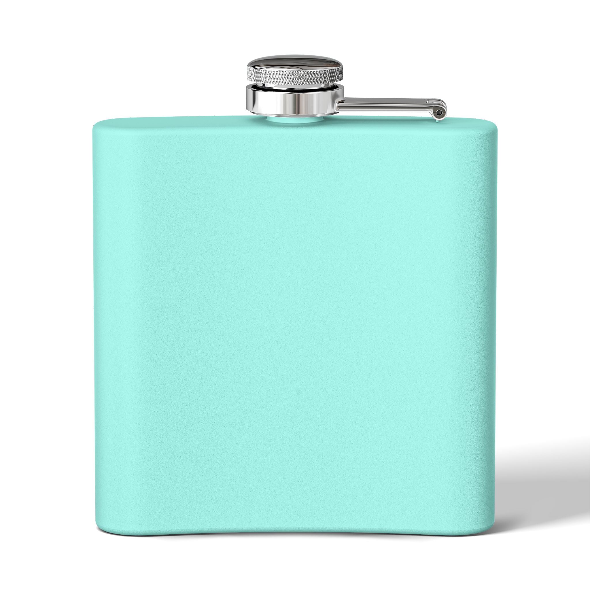 Cowboy Fuel 6oz Stainless Steel Flask – Western Hat & Pistols Rustic Hip Flask