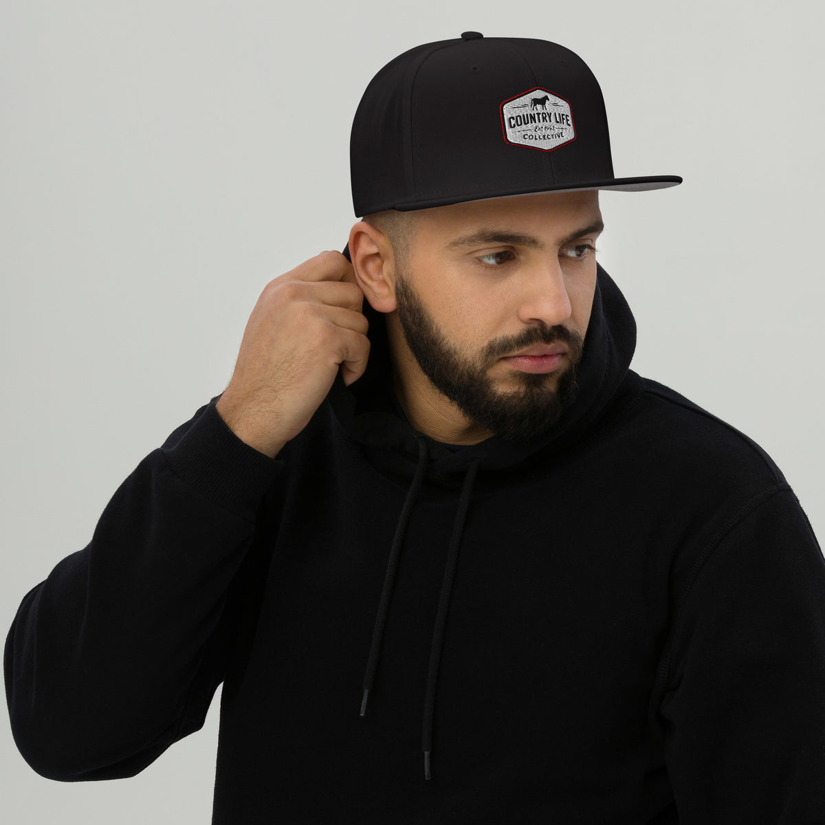 Country Life Embroidered SnapBack