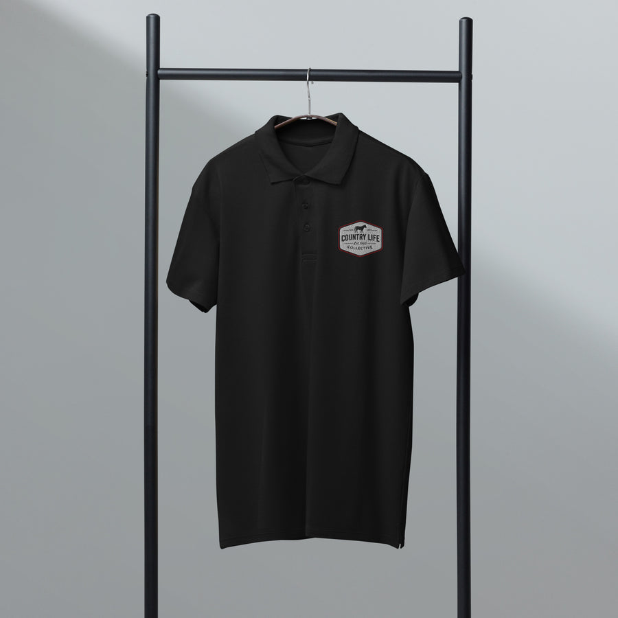 Country Life premium embroidered polo shirt
