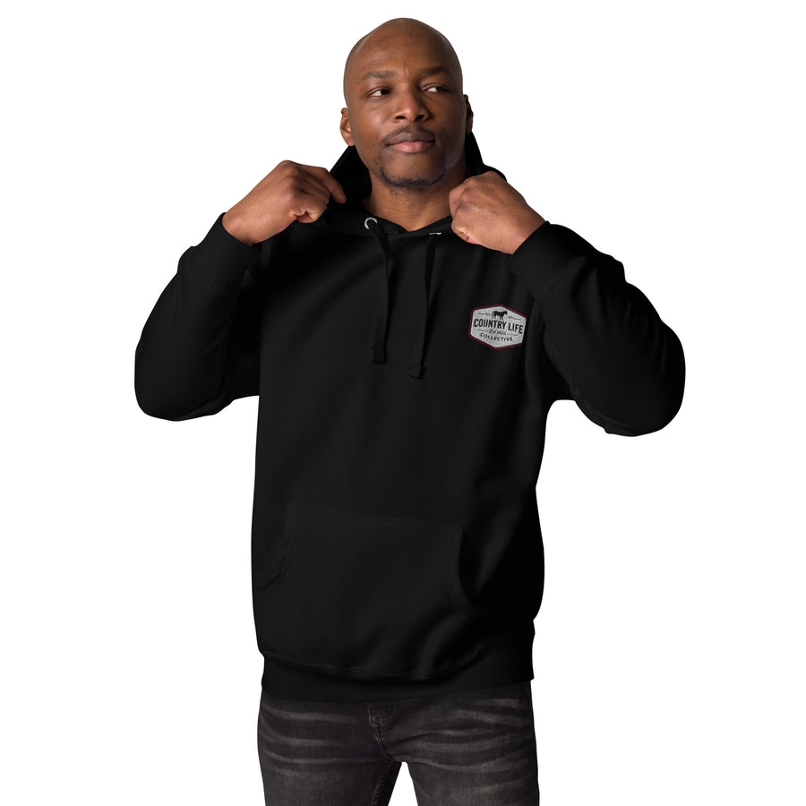 Country Life Embroidered Hoodie